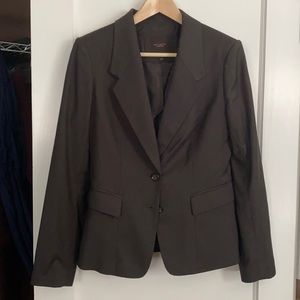 The Limited Collection Brown Suit (blazer/pants)-4